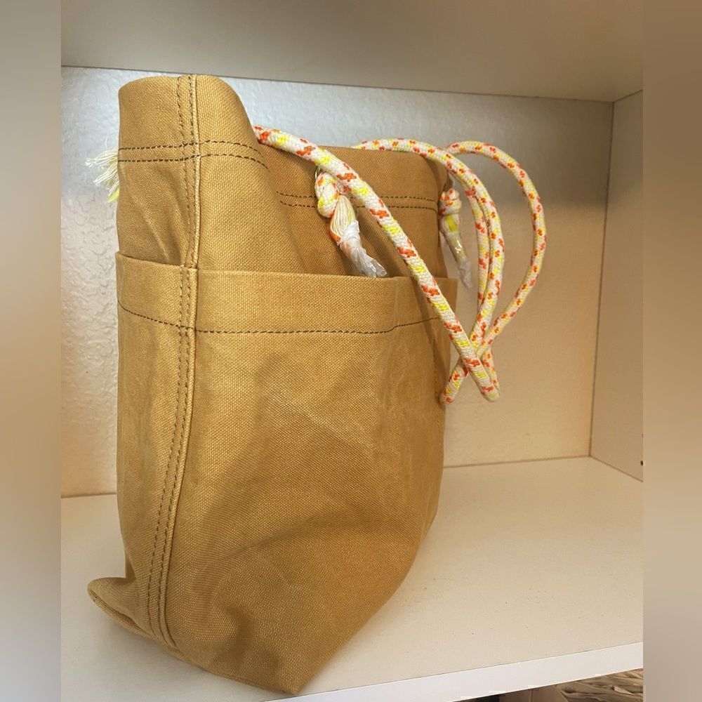 Madewell The Canvas Transport Tote: Corded Handle Edition in tan. NWT - Picture 13 of 13